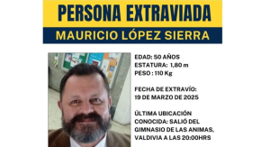 Buscan a exprofesor de la UACh desaparecido en Valdivia desde el 19 de marzo Buscan a exprofesor de la UACh desaparecido en Valdivia desde el 19 de marzo
