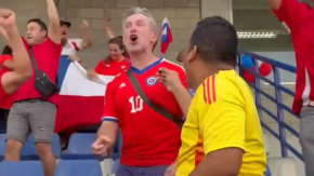 "¡Ese es mi hijo!": Padre de Zidane Yáñez estaba siendo entrevistado durante el gol de la Roja contra Argentina "¡Ese es mi hijo!": Padre de Zidane Yáñez estaba siendo entrevistado durante el gol de la Roja contra Argentina