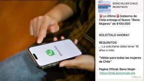 Alerta de nueva estafa: Falso bono para mujeres busca obtener información personal Alerta de nueva estafa: Falso bono para mujeres busca obtener información personal