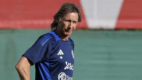 La sorpresiva formación que probó Ricardo Gareca para el partido de Chile ante Paraguay 