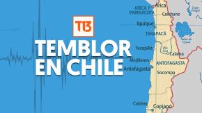 Sismo se percibe en la región de Antofagasta