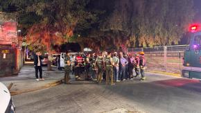 Fuga de amoniaco en La Cisterna: Bomberos evacúa un sector debido a alta toxicidad en el ambiente Fuga de amoniaco en La Cisterna: Bomberos evacúa un sector debido a alta toxicidad en el ambiente