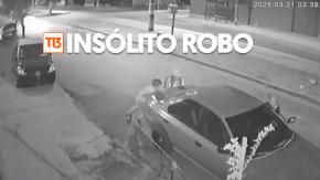 Insólito: roban auto solo empujándolo