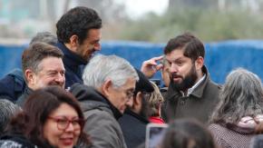 Presidente Boric se reúne con el alcalde Vodanovic en medio de peticiones del Frente Amplio para que sea candidato Presidente Boric se reúne con el alcalde Vodanovic en medio de peticiones del Frente Amplio para que sea candidato