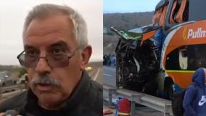 El crudo relato de chofer de bus volcado en accidente en Ruta 5 Norte: "Los pasajeros que murieron estaban en la berma y fueron arrastrados" El crudo relato de chofer de bus volcado en accidente en Ruta 5 Norte: "Los pasajeros que murieron estaban en la berma y fueron arrastrados"
