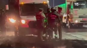 Protestan contra "Ley de Fraccionamiento": Pescadores artesanales cortan Ruta 5 Sur