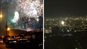 Reportan lanzamiento de fuegos artificiales en varias comunas del país: Sería por centenario de Colo Colo Reportan lanzamiento de fuegos artificiales en varias comunas del país: Sería por centenario de Colo Colo