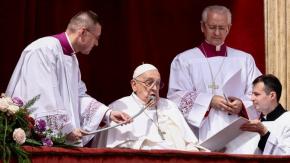 Papa Francisco envía mensaje de Pascua centrado en Gaza: Pidió que "cese el fuego y se liberen los rehenes"