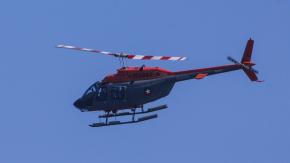 Dos personas caen desde helicóptero en Concón Dos personas caen desde helicóptero en Concón