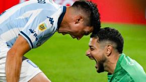 Gabriel Arias llega como genio y figura al partido con Colo Colo: tapó penal en la victoria de Racing