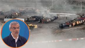 Ministro Cordero anuncia querella por Ley Antiterrorista contra responsables de atentado incendiario a Central Rucalhue