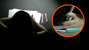 El dibujo que entregó a Fiscalía la niña de 8 años que fue vendida para ser esclavizada en Rengo El dibujo que entregó a Fiscalía la niña de 8 años que fue vendida para ser esclavizada en Rengo