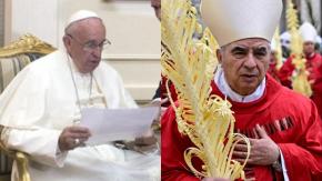 Como en la película: Aparecen cartas firmadas por el Papa Francisco que impiden que Becciu vote en el Cónclave