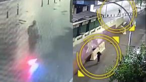 Los videos que serían clave en investigación por ataque a balazos de delincuentes en scooter cerca de La Moneda