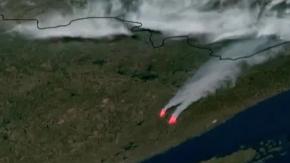 Así de rápido se extiende un incendio forestal: imágenes satelitales mostraron avance en Minnesota