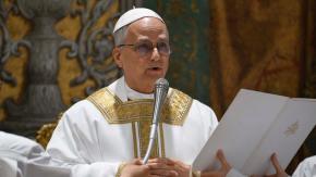 Papa León XIV oficia su primera misa como papa en la Capilla Sixtina