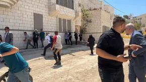 Diplomáticos de visita en Cisjordania, sorprendidos por disparos de "advertencia" de militares de Israel