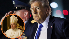 Trump publica una imagen que lo muestra vestido como el papa Trump publica una imagen que lo muestra vestido como el papa