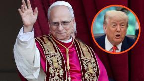 La felicitación de Donald Trump al Papa León XIV, el primer sumo pontífice estadounidense