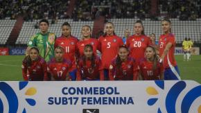 La Roja femenina Sub 17 sufrió complicada baja al inicio de su participación en el hexagonal final 