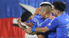 La emoción de Matías Sepúlveda tras abrir la cuenta de la U ante Carabobo en Copa Libertadores