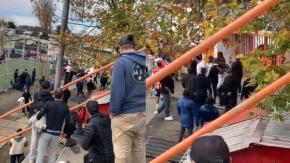 Riña en partido de fútbol amateur en Talcahuano termina con un hombre baleado en ambas piernas