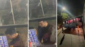 VIDEO | Viralizan violenta pelea entre conductores de microbuses de la región de Valparaíso