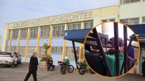 VIDEO | El momento en que estudiantes se escondieron bajo sus mesas durante balacera en colegio de San Pedro de la Paz