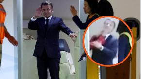 Macron desmiente viral "pelea" con su esposa: asegura que fue una "broma"