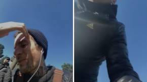 Vocalista de banda 'Niño Cohete' fue víctima de asalto en plena entrevista: momento quedó grabado
