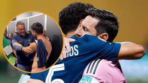 "El mejor de todos los tiempos":  Así fue el emotivo reencuentro de Lionel Messi con su ex compañeros en el PSG