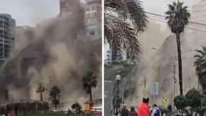 VIDEOS: Fuerte sismo 6.1 se registró en Perú: Reportan desprendimientos de tierra en varios sectores de Lima
