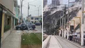 Hombre murió tras fuerte sismo en Perú: Parte de una pared le habría caído encima