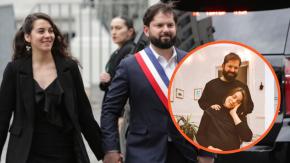 "Amor, amor, amor": La tierna foto del Presidente Boric con Paula Carrasco a la espera del nacimiento de su hija