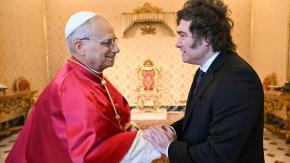Papa León XIV recibió a Javier Milei en el Vaticano y confirma visita a Argentina