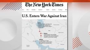 "Estados Unidos entra en guerra contra Irán": La impactante portada del New York Times tras bombardeo ordenado por Trump "Estados Unidos entra en guerra contra Irán": La impactante portada del New York Times tras bombardeo ordenado por Trump