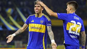 "Facha hay, faltan goles": Palacios divide a los hinchas en presentación de camiseta en Boca Juniors "Facha hay, faltan goles": Palacios divide a los hinchas en presentación de camiseta en Boca Juniors