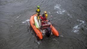 Realizan búsqueda de bote con tres personas en río Biobío que no regresó a puerto