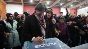 La tensa votación de Daniel Jadue: adherentes tuvieron altercado con la prensa