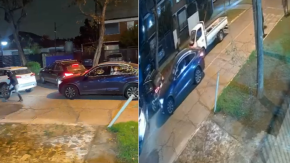VIDEO: Violento portonazo en Ñuñoa: PDI realiza intensas diligencias para dar con los responsables VIDEO: Violento portonazo en Ñuñoa: PDI realiza intensas diligencias para dar con los responsables