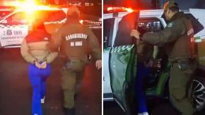 VIDEO | Así fue la detención de la presunta segunda involucrada en balacera en San Pedro de la Paz