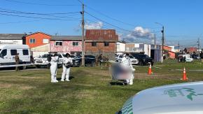 Encuentran cuerpo dentro de carro de supermercado en Hualpén Encuentran cuerpo dentro de carro de supermercado en Hualpén