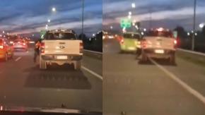 Impactantes imágenes: Hombre arrastró a policía con su auto por la carretera para evitar una alcoholemia Impactantes imágenes: Hombre arrastró a policía con su auto por la carretera para evitar una alcoholemia