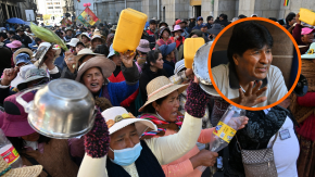 Evo Morales es acusado de "terrorismo" en Bolivia por bloqueos de carreteras que buscarían aislar ciudad de La Paz Evo Morales es acusado de "terrorismo" en Bolivia por bloqueos de carreteras que buscarían aislar ciudad de La Paz