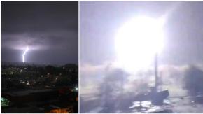 Impactantes rayos iluminan Pichilemu durante tormenta eléctrica: Advierten nuevos episodios en zona central Impactantes rayos iluminan Pichilemu durante tormenta eléctrica: Advierten nuevos episodios en zona central