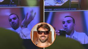 Increpando a la jueza y tomando mate: La polémica actitud de Martín de los Santos en su reformalización Increpando a la jueza y tomando mate: La polémica actitud de Martín de los Santos en su reformalización
