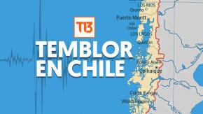 Temblor se registró en la zona austral del país: Revisa la magnitud aquí”