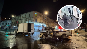 Violento asalto en tienda de Valparaíso: Delincuentes retuvieron a clientes, quemaron autos y lanzaron miguelitos Violento asalto en tienda de Valparaíso: Delincuentes retuvieron a clientes, quemaron autos y lanzaron miguelitos