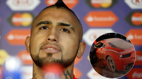 "Se enoja y me lanza un golpe": Carabinero recuerda accidente de Arturo Vidal en la Copa América 2015