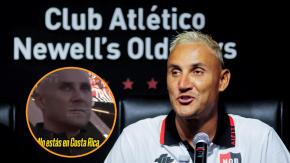 "¡No estás en Costa Rica, la con...!": El tenso diálogo de Keylor Navas con un hincha que lo increpó en Argentina "¡No estás en Costa Rica, la con...!": El tenso diálogo de Keylor Navas con un hincha que lo increpó en Argentina